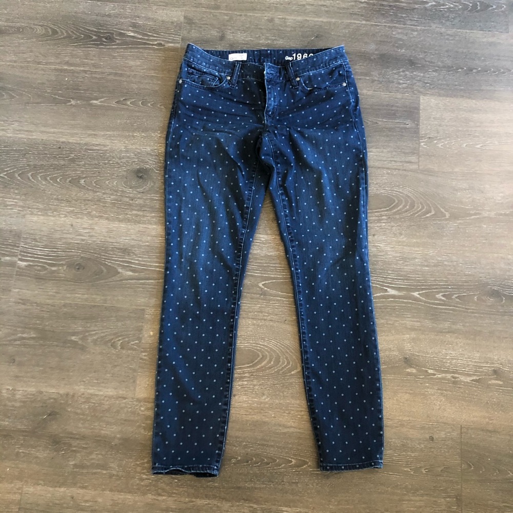 Polka Dot Gap Jeans